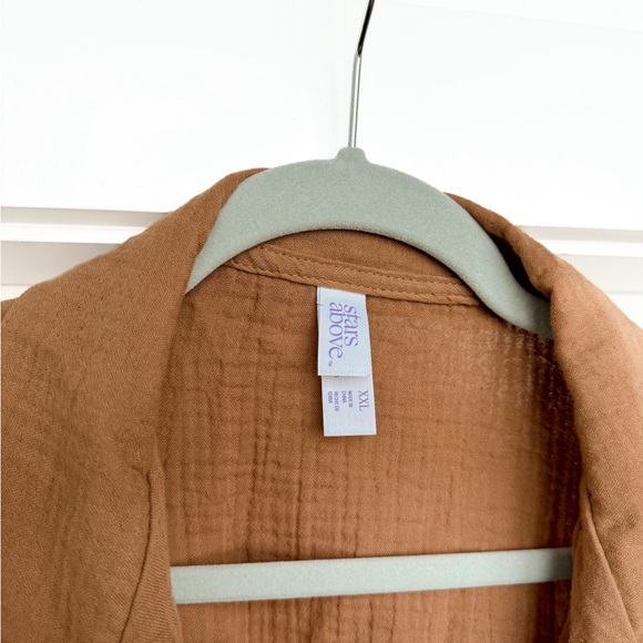 Stars Above Bubble Gauze Shirt - Picture 4 of 4